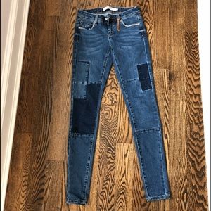 Vero Moda Patch Skinny Jeans